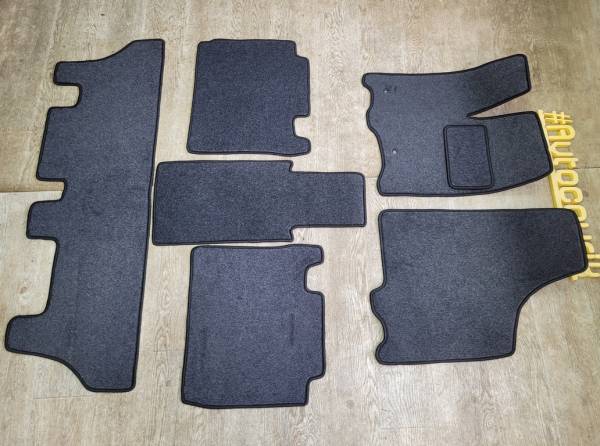 Велюровые коврики в салон Toyota Sienna 3 (2011-н.в) 3 ряд 